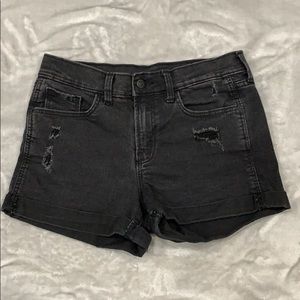 5/$10 Black Old Navy Cuffed High Waisted Shorts